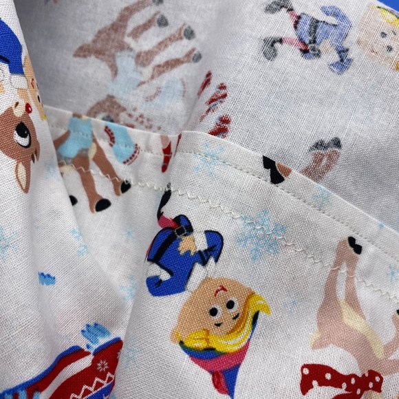 Rudolf the Red Nose Reindeer queen size handmade pillowcase misfit toys Herbie - Picture 8 of 11